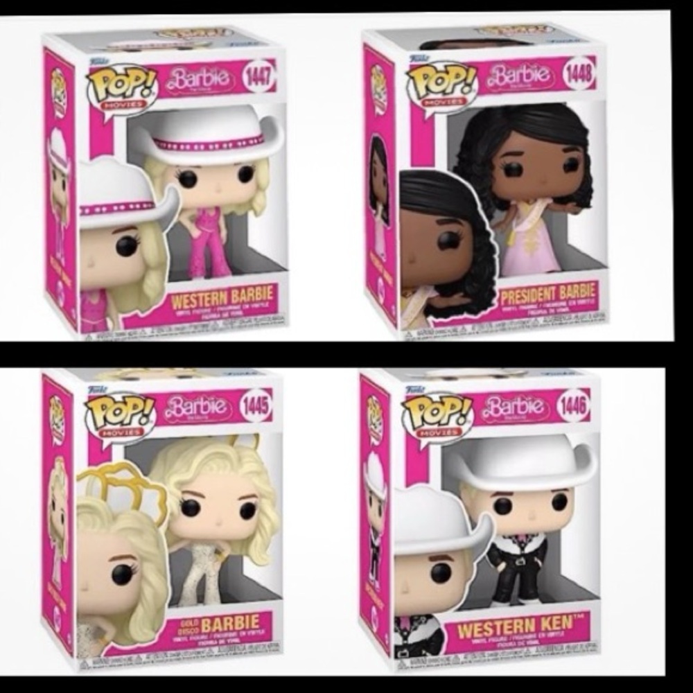 Funko POP! Barbie Movie Collection ALL 4 Included
